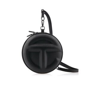 Telfar Black The Medium Pill Crossbody Bag
